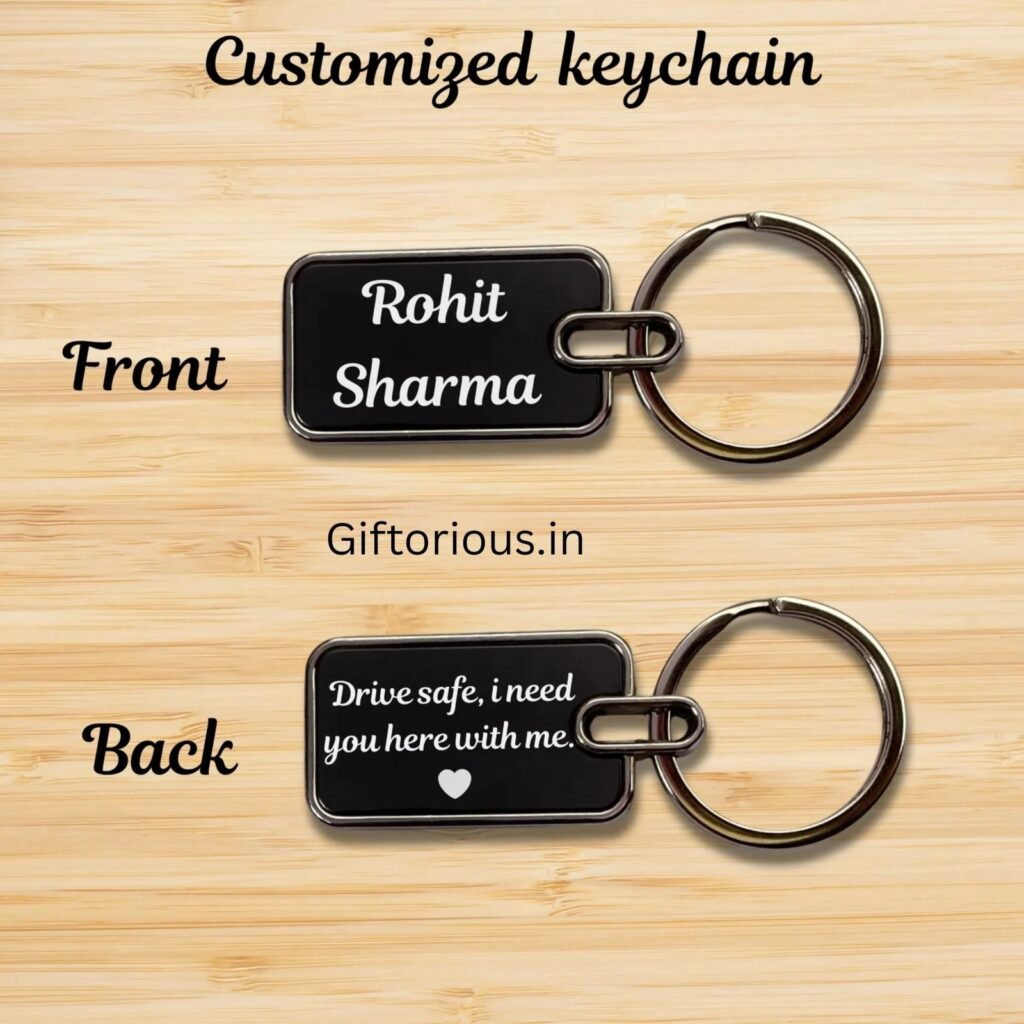 Customized Keychains with Names - Customized Car & Bike Keychain for Men & Women