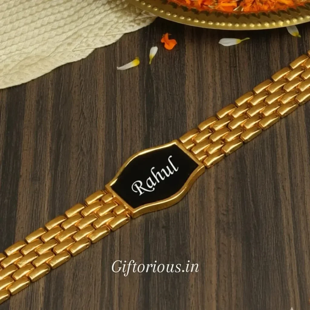 mens personalised bracelet