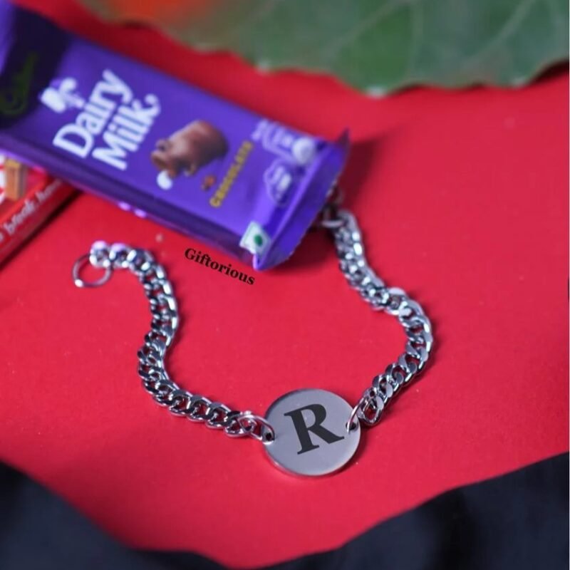 Alphabet Charm Bracelet | Personalized initial Customized Bracelet for Men & Women