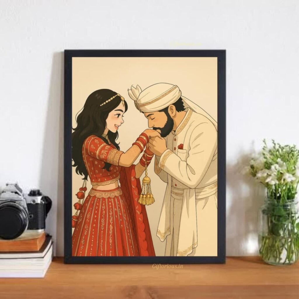 personalized ghibli photo frame